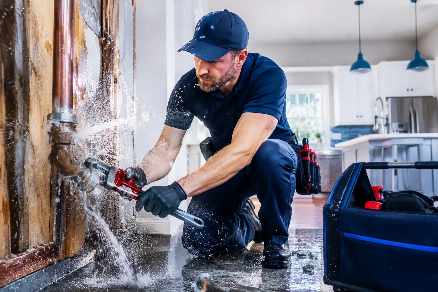 Local emergency pipe repair professionals in Farmville, VA